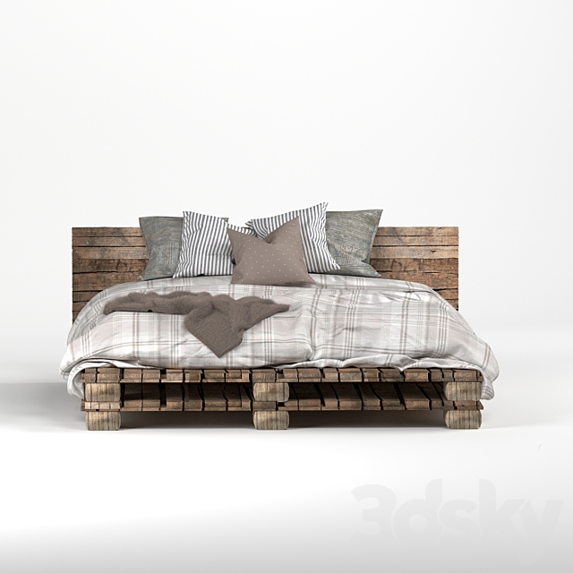 Bed Scott 3DSMax File - thumbnail 3