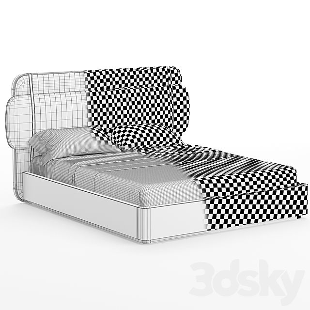 Bed scott 3DSMax File - thumbnail 4