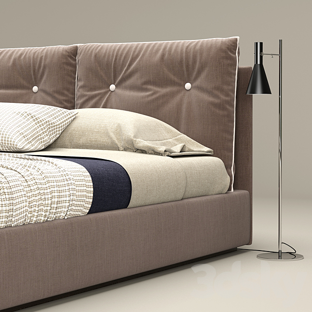 Bed Scotty. Felis 3DSMax File - thumbnail 2