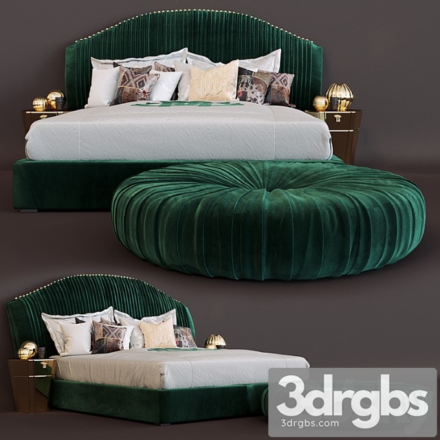 Bed Sharpei Roberto Cavalli 3dsmax Download - thumbnail 1