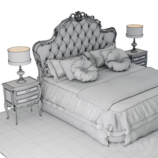 Bed Signorini & Coco – Forever 3DSMax File - thumbnail 3