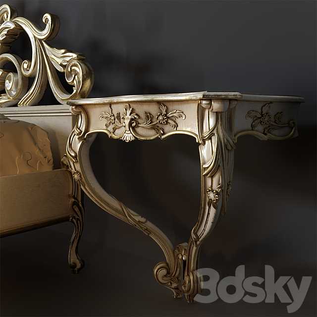 Bed Silvano Grifoni Letto 2321 3DSMax File - thumbnail 2