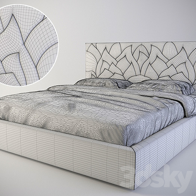 bed SMA Loto 3DS Max Model - thumbnail 2