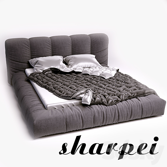 Bed SMA Sharpey 3DSMax File - thumbnail 1