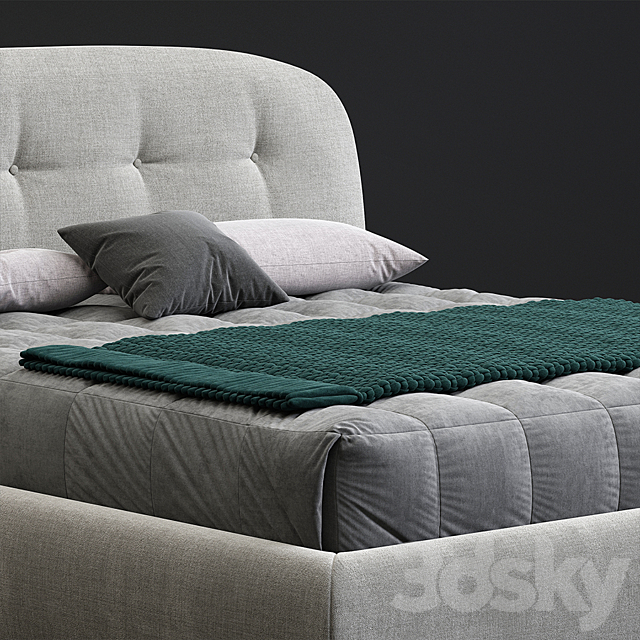 Bed Sophie Bodema 3DSMax File - thumbnail 2