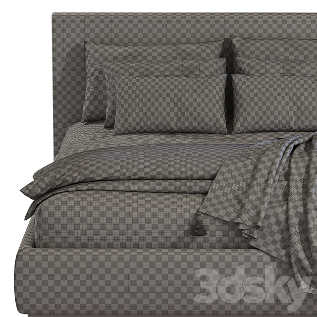 Bed Space _ Md House 2 3DS Max Model - thumbnail 5