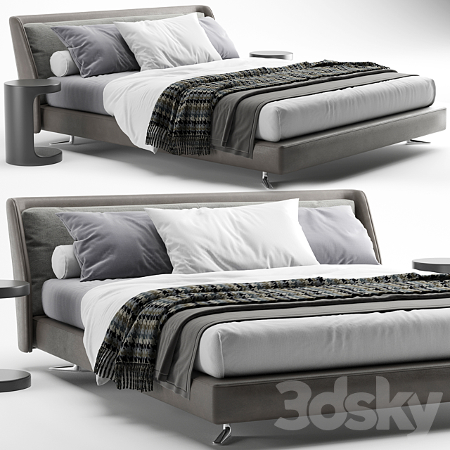 Bed spencer minotti 3DSMax File - thumbnail 1