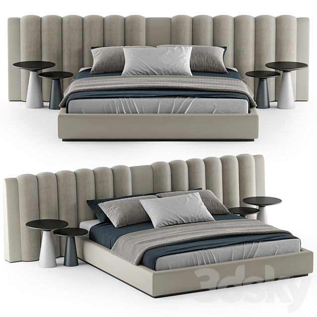 Bed Stella del Mobile PR.61 3DSMax File - thumbnail 1