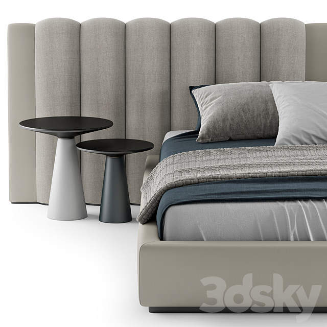 Bed Stella del Mobile PR.61 3DSMax File - thumbnail 2