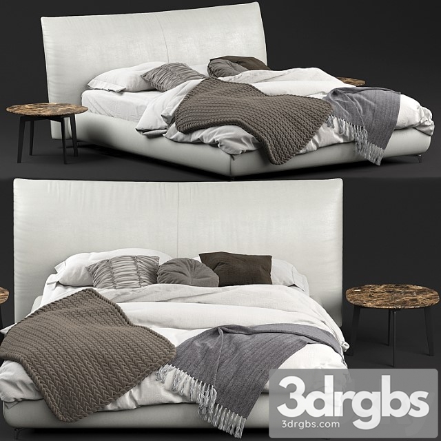 Bed suite alivar 2 3dsmax Download - thumbnail 1