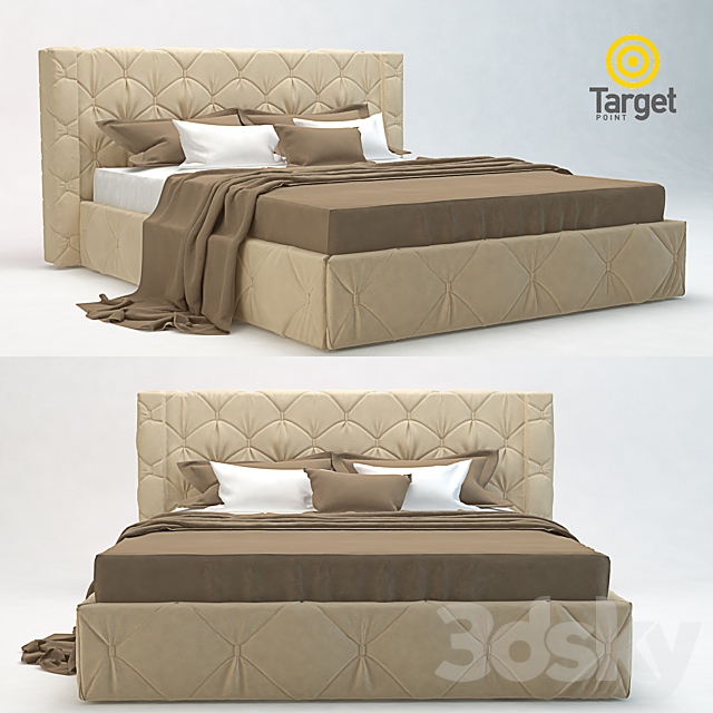 Bed Target point Capri 3DSMax File - thumbnail 1