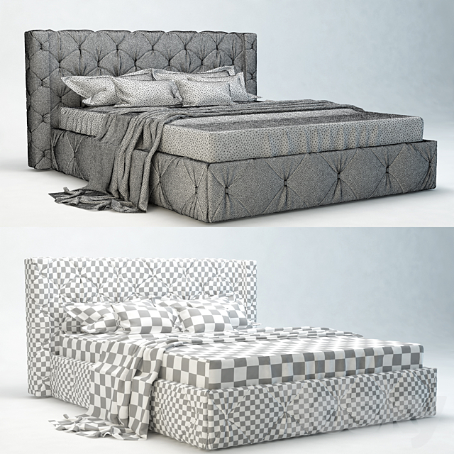 Bed Target point Capri 3DSMax File - thumbnail 2