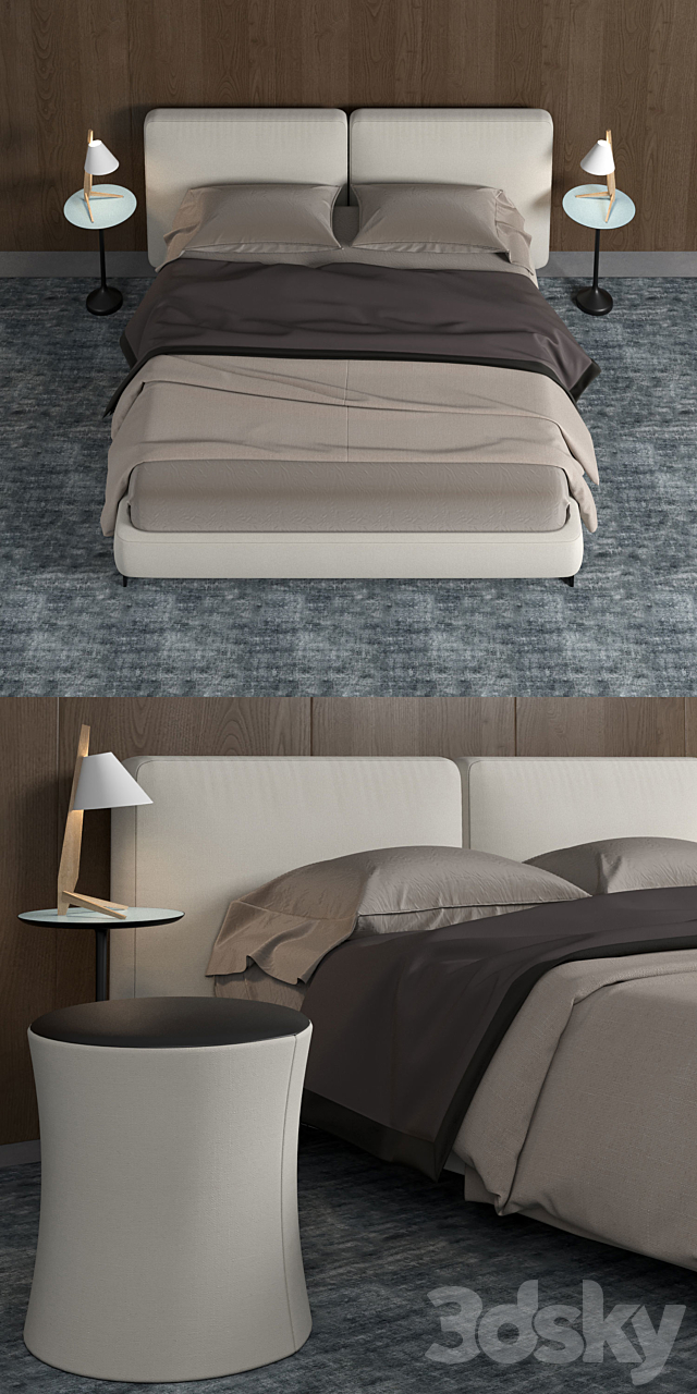 Bed Tatlin Cover 3DSMax File - thumbnail 2