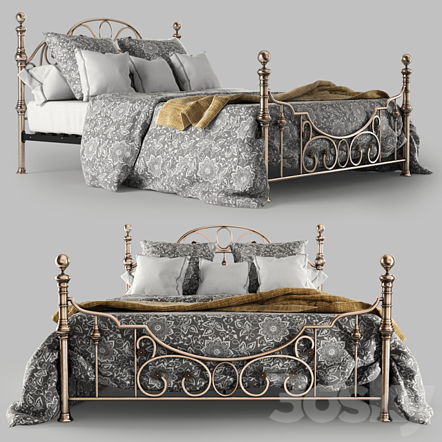 Bed Tetchair VICTORIA 3DSMax File - thumbnail 1