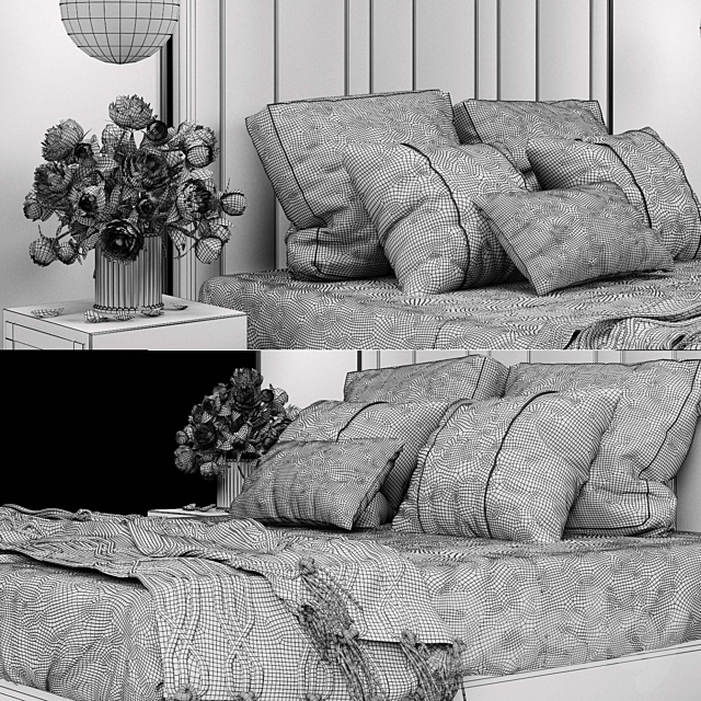 Bed Theo The Sofa & Chair Company 3DSMax File - thumbnail 2