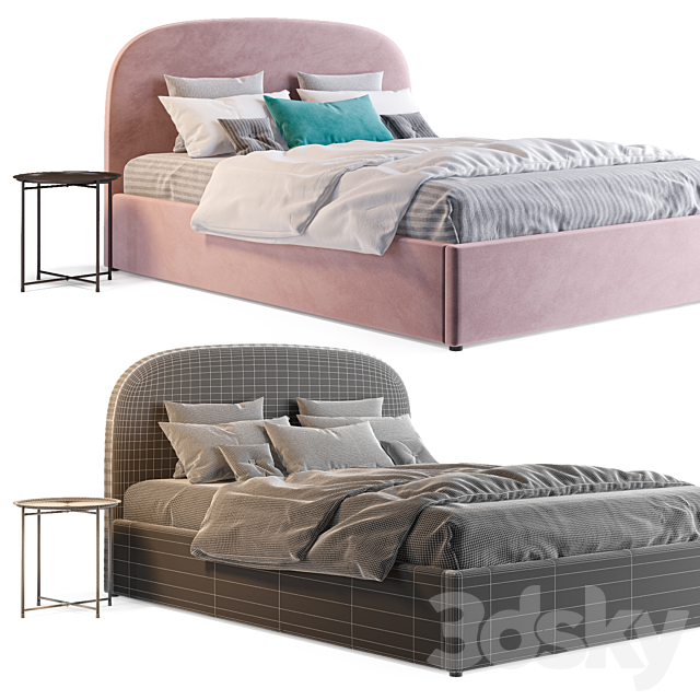 Bed Toulouse divan.ru 3DSMax File - thumbnail 4