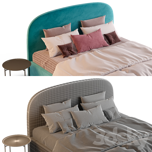 Bed Toulouse divan.ru 3DSMax File - thumbnail 5