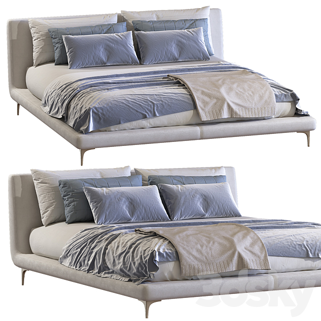 Bed TULISS _ Desiree divani 3 3DSMax File - thumbnail 1