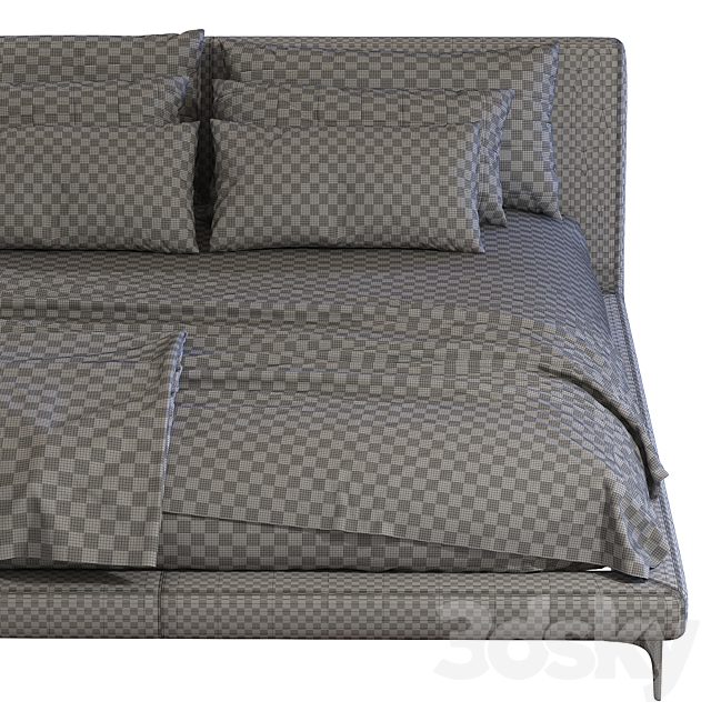 Bed TULISS _ Desiree divani 3 3DSMax File - thumbnail 5