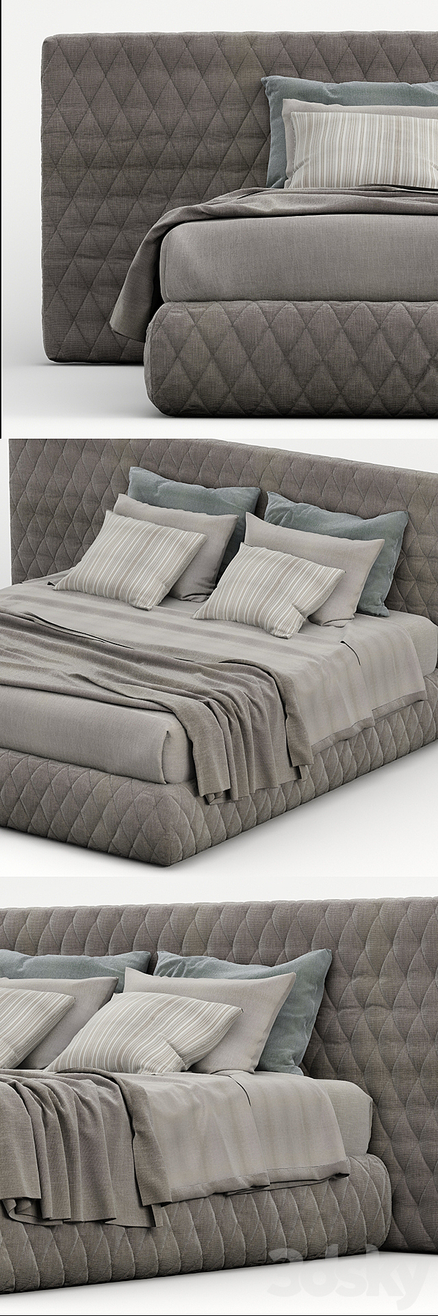 Bed TUYO 3DSMax File - thumbnail 2