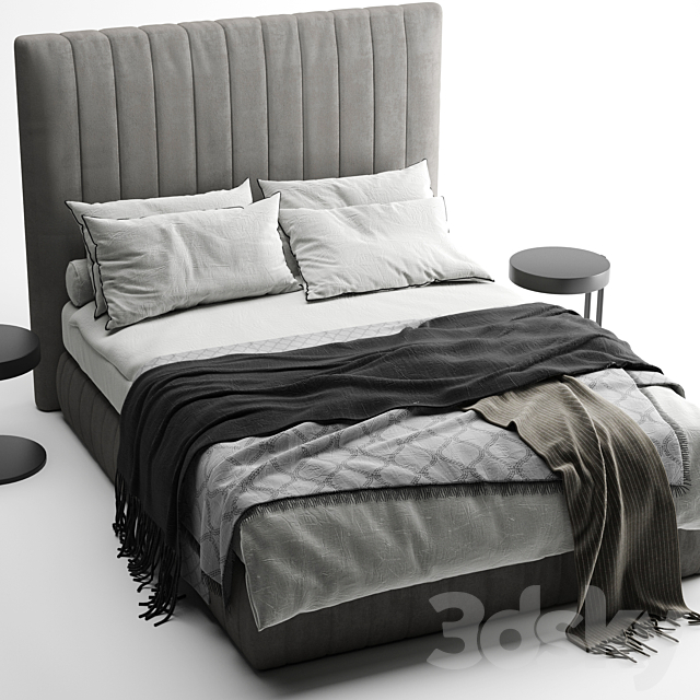 Bed tuyo meridiani 3DSMax File - thumbnail 2