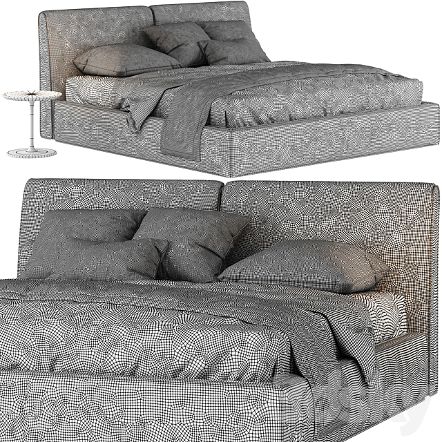 Bed twils ada 3DSMax File - thumbnail 5