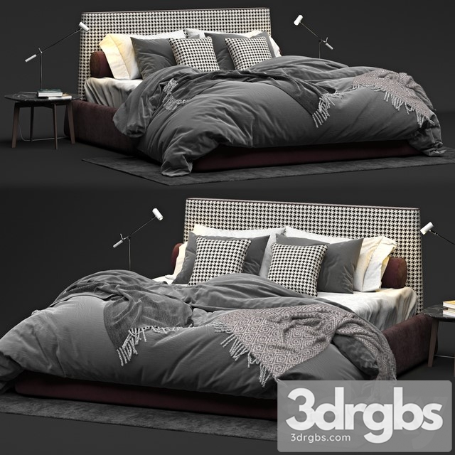 Bed Twils Byron 3dsmax Download - thumbnail 1