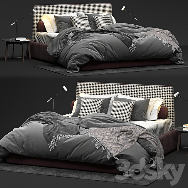 Bed Twils Byron 3DSMax File - thumbnail 1