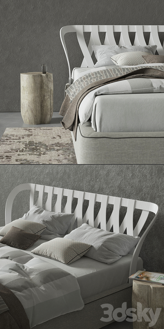 Bed Twils NATURAL 3DSMax File - thumbnail 2