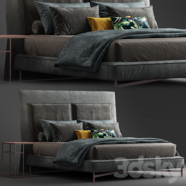 Bed twils SP2802 3DSMax File - thumbnail 1