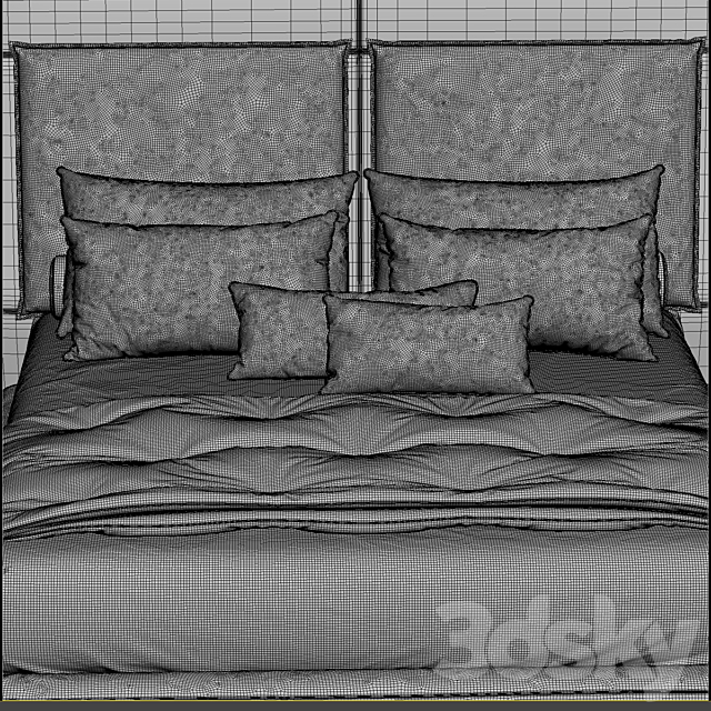 Bed twils SP2802 3DSMax File - thumbnail 3