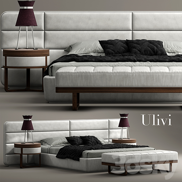 Bed ulivi MASTER 3DSMax File - thumbnail 1