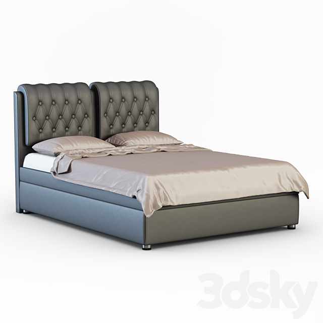 Bed Veda 3DSMax File - thumbnail 1