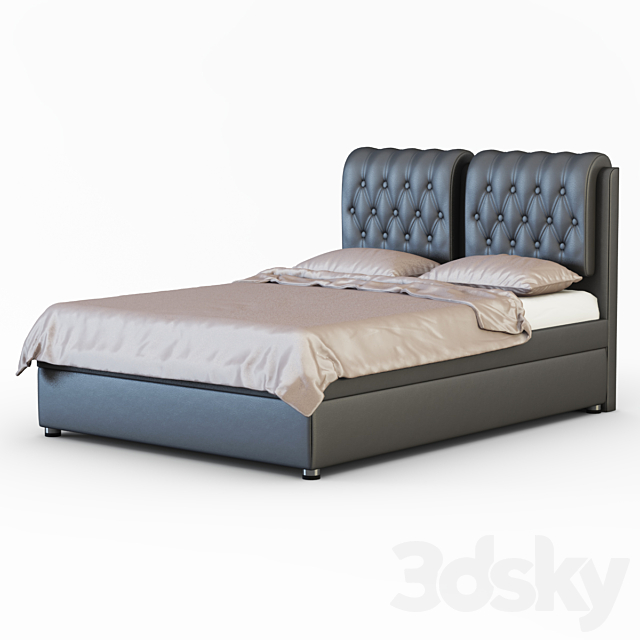 Bed Veda 3DSMax File - thumbnail 2