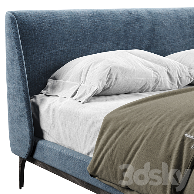 Bed Venice Papadatos 3DS Max Model - thumbnail 2