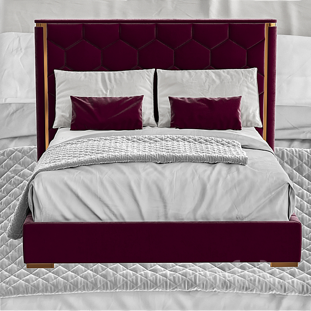 Bed Viola 3DSMax File - thumbnail 2