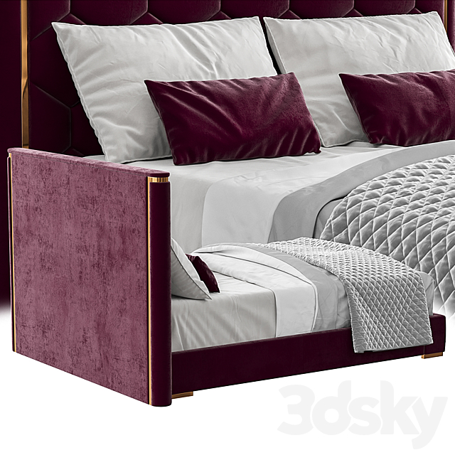 Bed Viola 3DSMax File - thumbnail 3