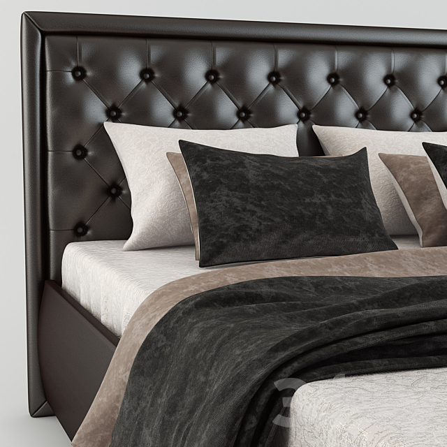 Bed Virginia 3DSMax File - thumbnail 2