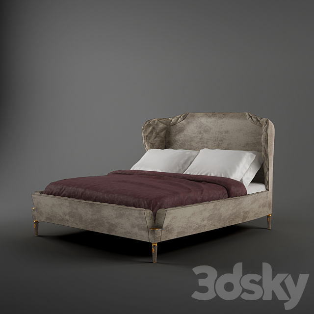 Bed Visionnaire Alice 3DSMax File - thumbnail 2