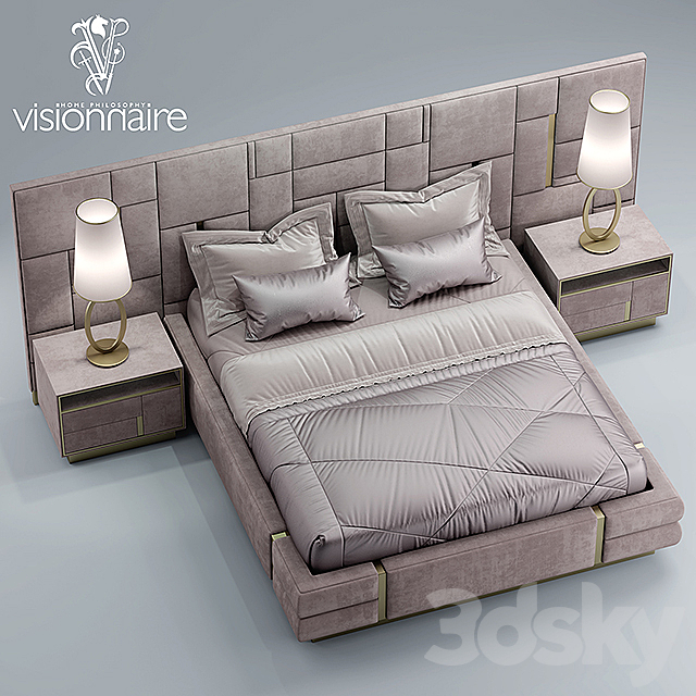 Bed visionnaire Beloved 3DSMax File - thumbnail 1