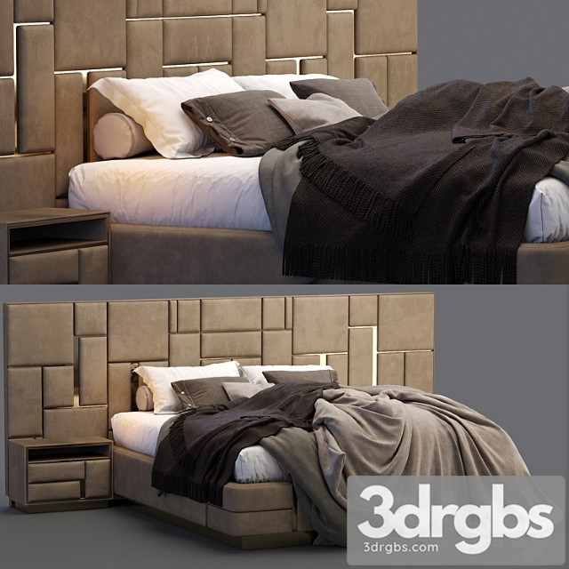 Bed visionnaire beloved_123 2 3dsmax Download - thumbnail 1