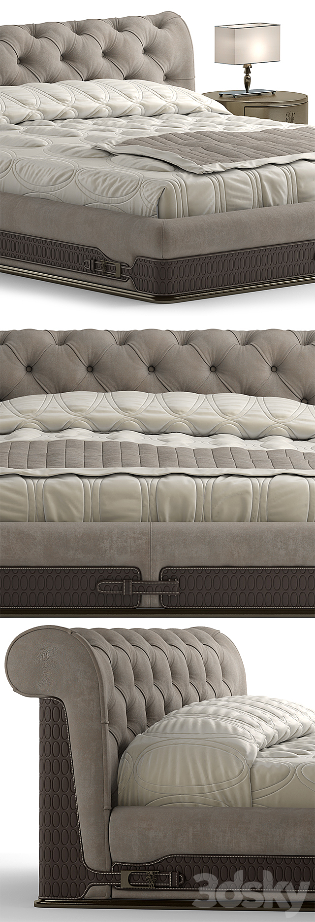 Bed visionnaire chester laurence 3DSMax File - thumbnail 2