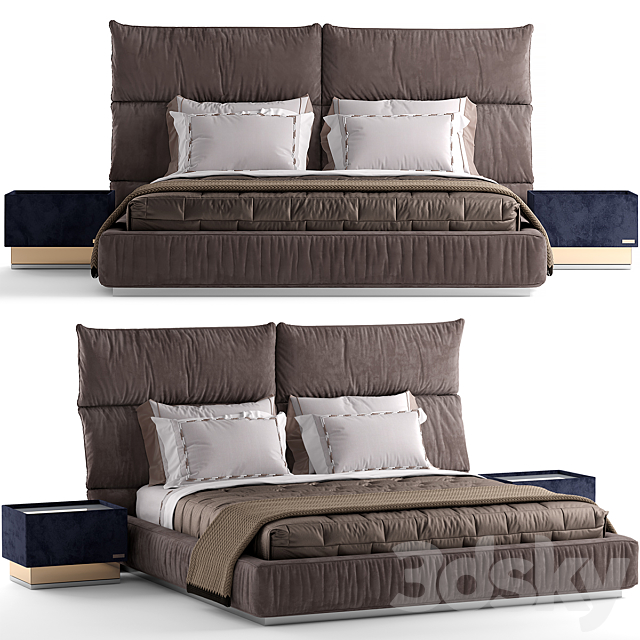 Bed visionnaire Palau Regular 3DSMax File - thumbnail 1