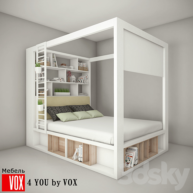 Bed Vox. Collection 4 YOU by VOX 3DSMax File - thumbnail 1