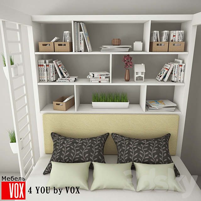 Bed Vox. Collection 4 YOU by VOX 3DSMax File - thumbnail 2