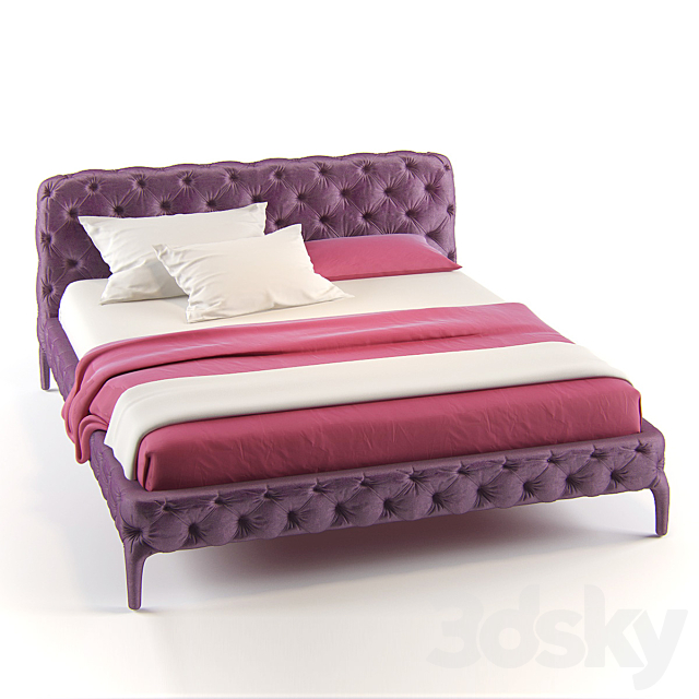 Bed windsor dream bed 3DS Max Model - thumbnail 1