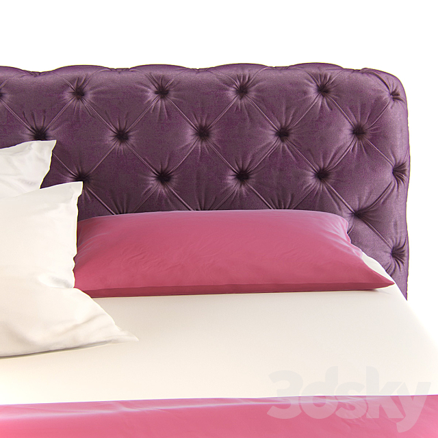 Bed windsor dream bed 3DS Max Model - thumbnail 2