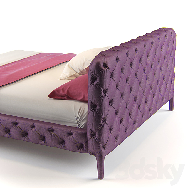 Bed windsor dream bed 3DS Max Model - thumbnail 3