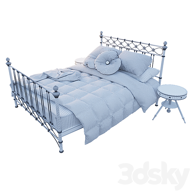 Bed Zhengtian 3DSMax File - thumbnail 3