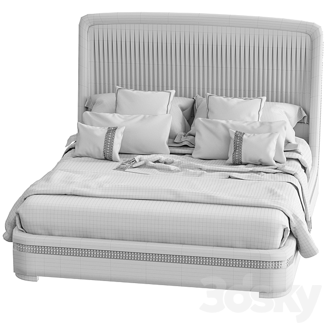 Bed ZONTA PETRA 3DSMax File - thumbnail 3